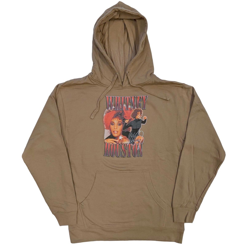 Whitney Houston - 90s Homage Hoodie/trui - Bruin